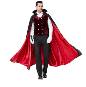 Medieval Scary Vampire Deluxe Halloween Costume For Men Role-playing Sins Cosplay